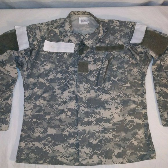 SPECIAL FORCES COMBAT UNIFORM ACU DIGITAL szSMALL/SHORT JACKET MG 209 - Picture 1 of 12